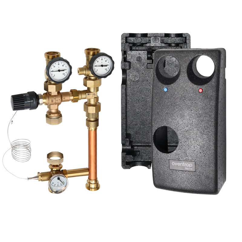 Oventrop Rücklaufanhebung Regumat RTA-180 ohne Pumpe, DN25 Kessel-Anbindesystem