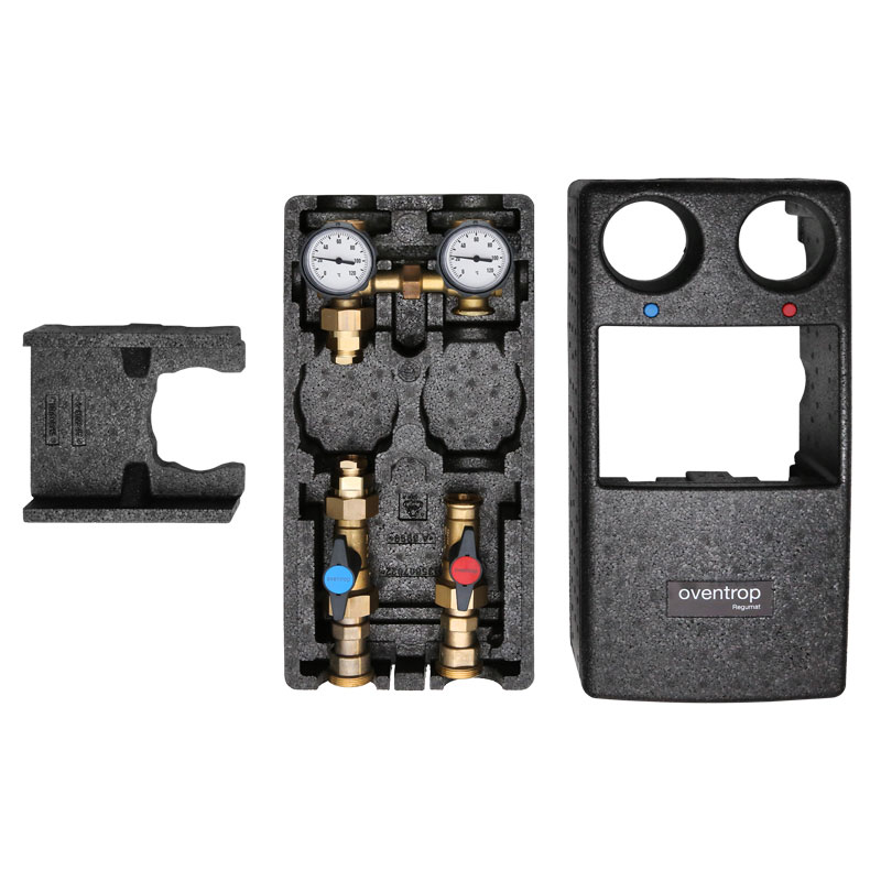 OVENTROP-Anbindesystem -Regumat S-180- mit integriertem WMZ Einbauset o. Pumpe 1356050