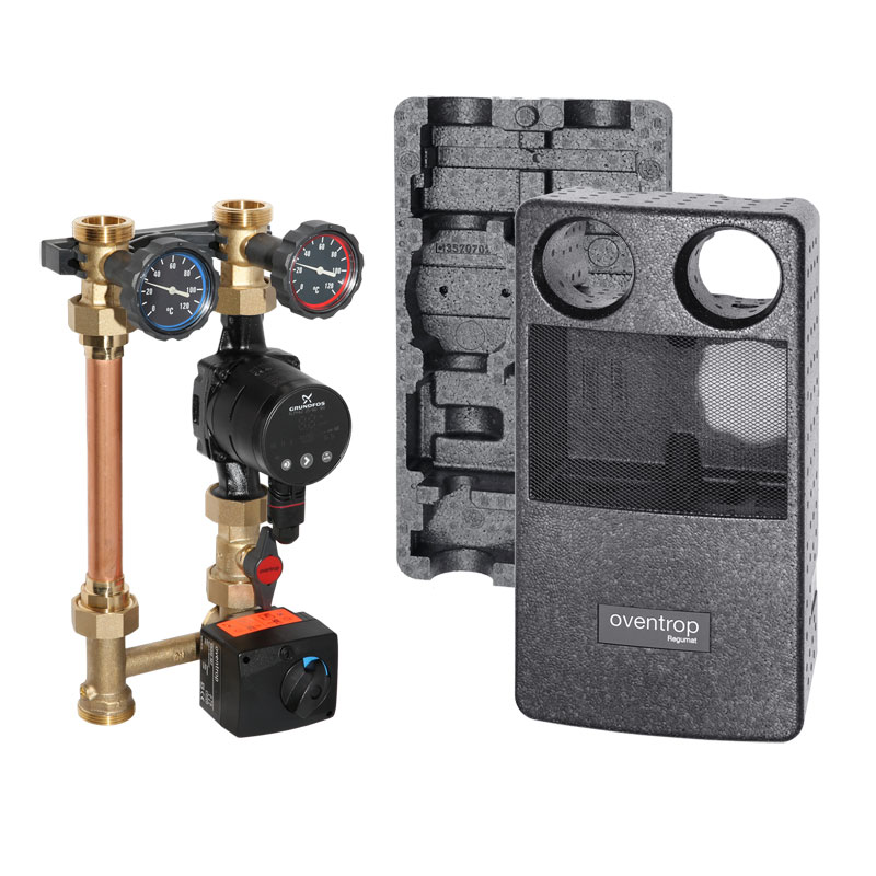 Oventrop Pumpengruppe Regumat M3-180  1 Zoll mit Alpha2 25-60 180 1356271A2