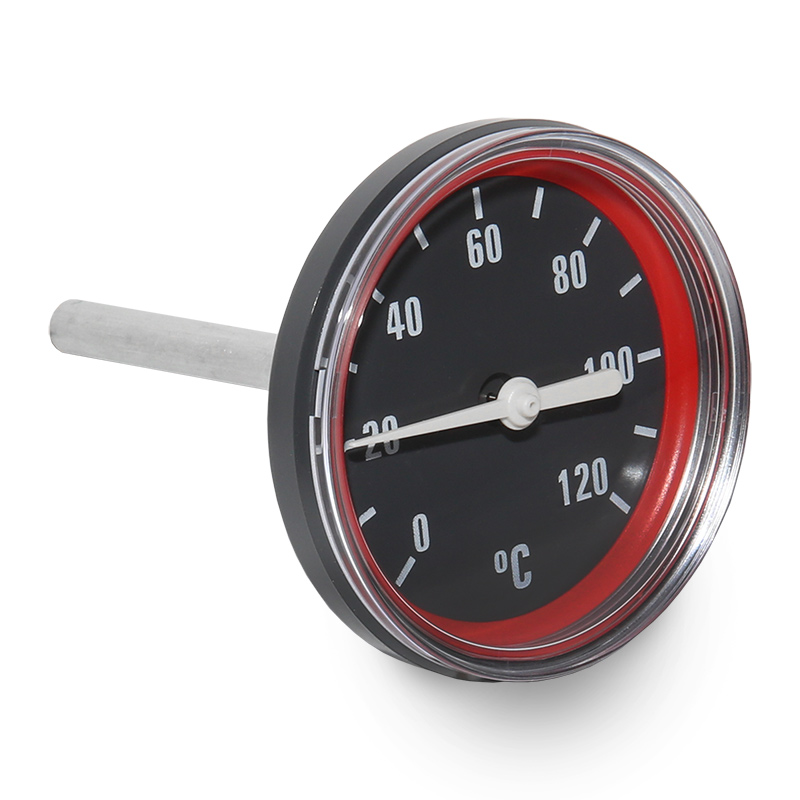 OVENTROP Thermometer 63mm Durchmesser für Pumpengruppe Regumat rot 1357099