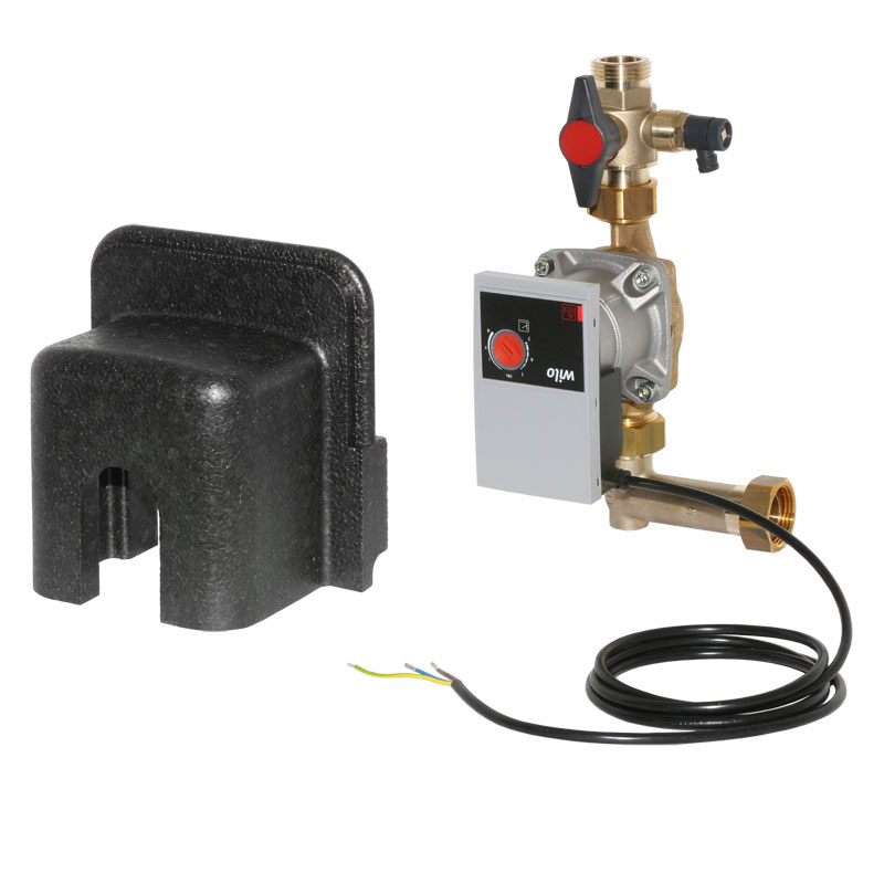 Oventrop Trinkwasserzirkulations-Set m. Zirkulationspumpe Wilo PARA BZ Z 15-130/7-50/SC 1381150