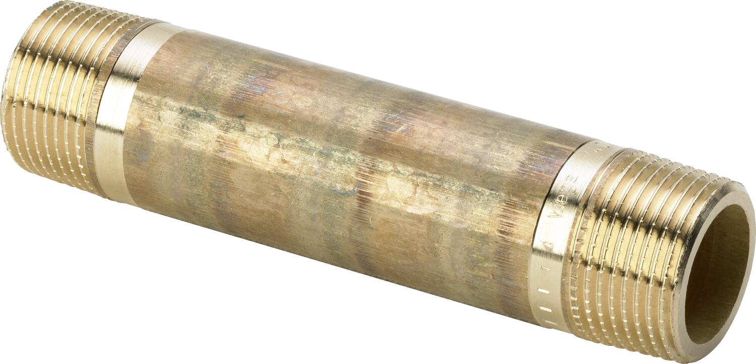 Viega Langnippel 3530 in R3/8- 150mm Rotguss  282455