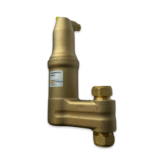 PNEUMATEX Zeparo ZUVL Luftabscheider Microblasenabscheider vertikal Typ ZUVL 22 (22mm) 7891222
