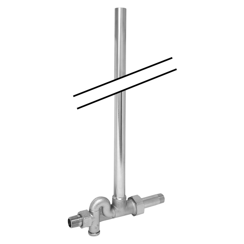 Rossweiner Komplett Kurzschlu�strecke DN 20, f�r Heizk�rp. bis 600mm H�he 1237411
