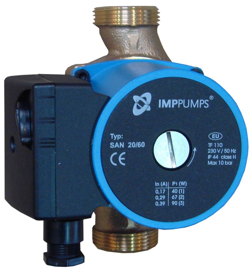 IMP SAN 32/80-180 RG Umwalzpumpe 3-stufig Brauchwasserpumpe... nur 347. ...