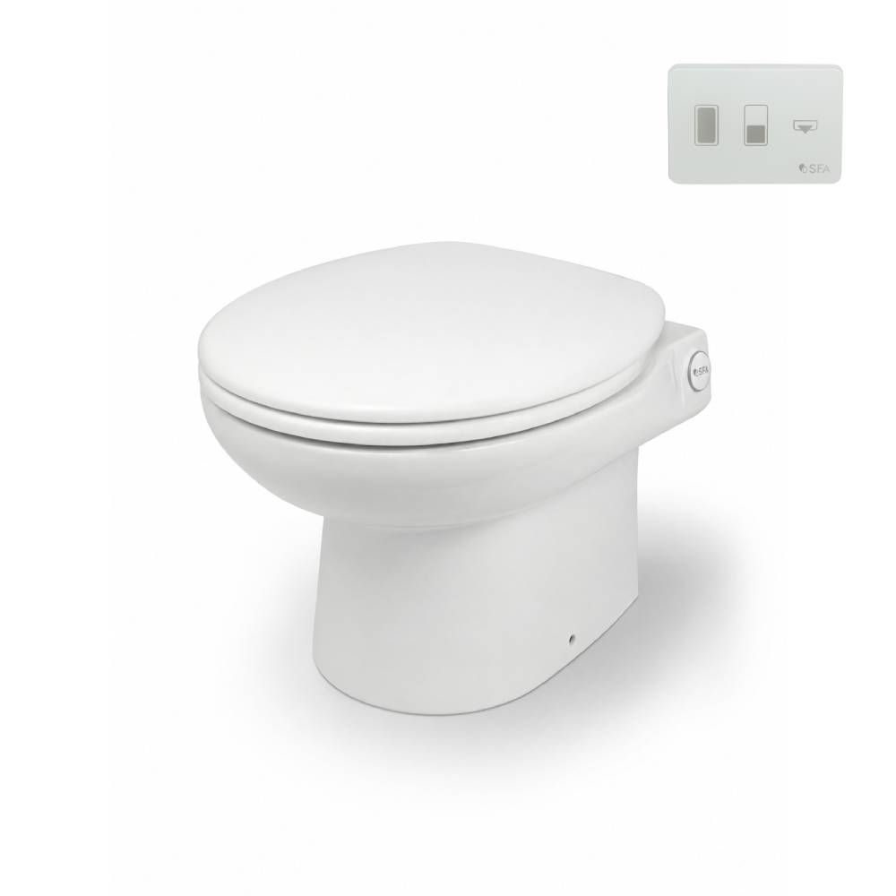 SFA Sanibroy SANIMARIN 32 Luxe 24V mit integrierter Hebeanlage Kompakt-WC
