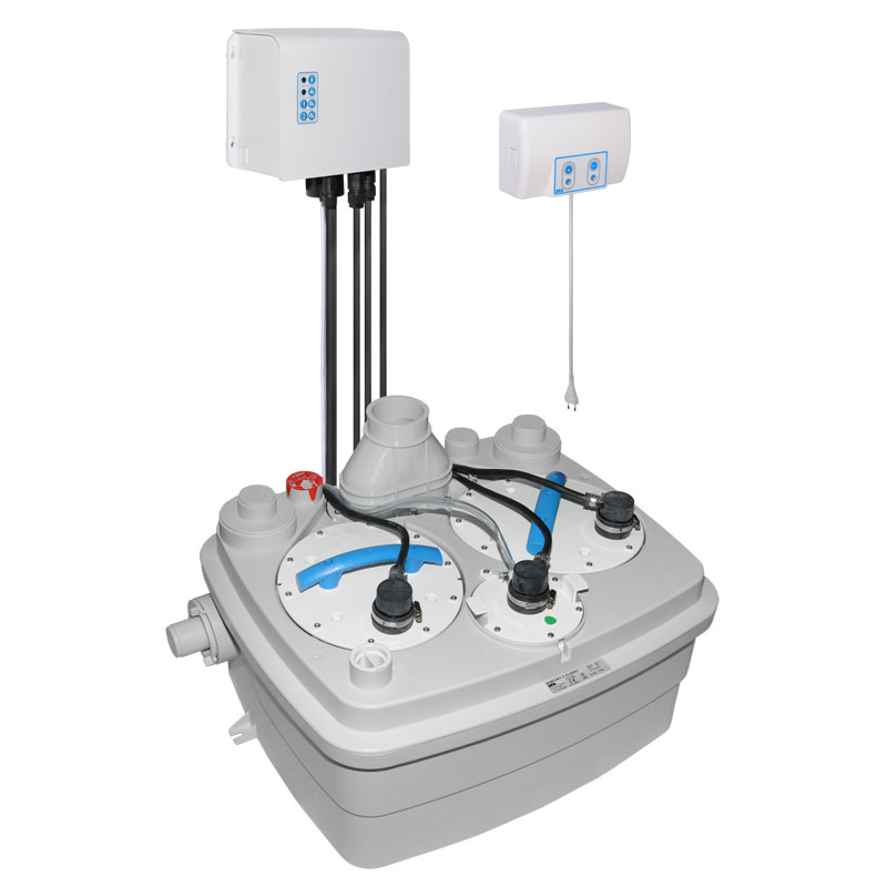 SaniCubic 2 Pro WP SFA Sanibroy Doppelhebeanlage Abwasserhebeanlage ...