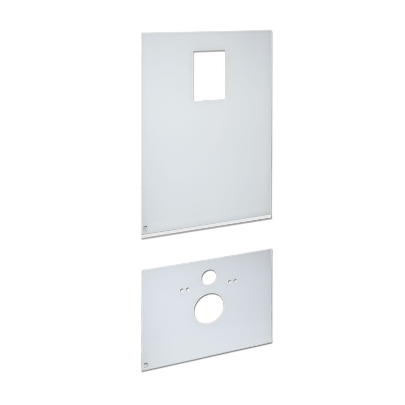 SFA Glaspanel oben + unten für Saniwall Pro UP NP100240