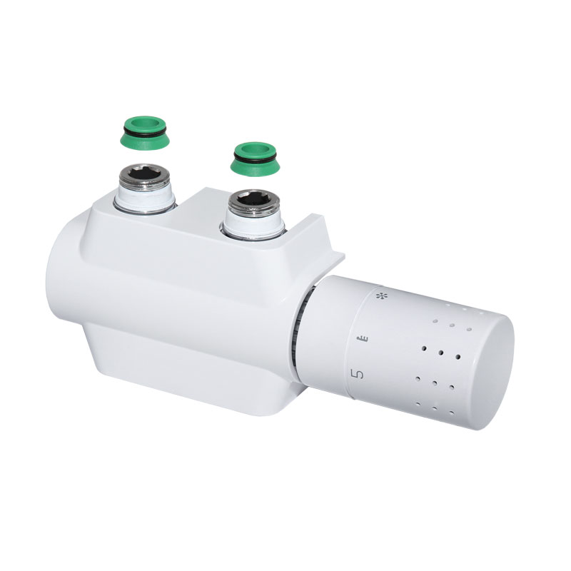 Simplex Variodesign Ventilhahnblock - Set universal wei� Durchgang/Eck li/re umbaubar  F12160