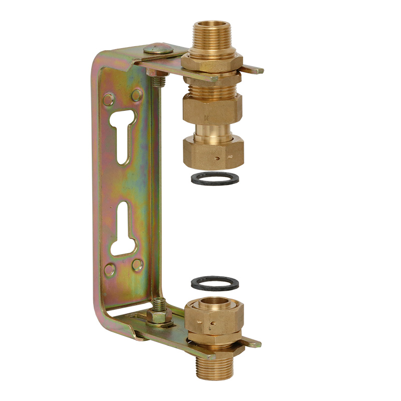 Wasserz�hler B�gel verstellb. Wandabstand Q3 4 G 3/4- x  3/4- AG f�r Steigrohrz�hler BL 105mm