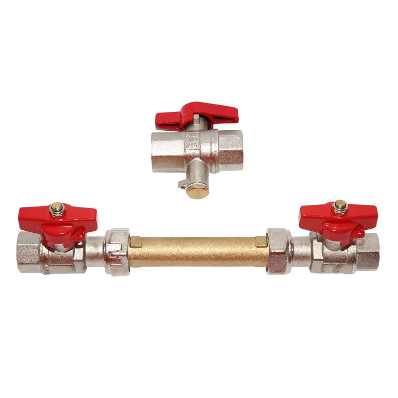 Schlösser Einbausatz 3/4- IG für Wärmezähler Wärmemengenzähler Qn 1,5 und Qn 0,6 für Direktmessung