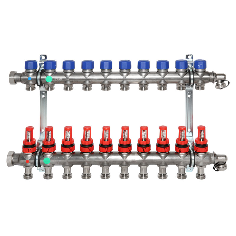 Uponor ST Vario S Edelstahlverteiler 10 HK Verteiler... nur 193.90 EUR