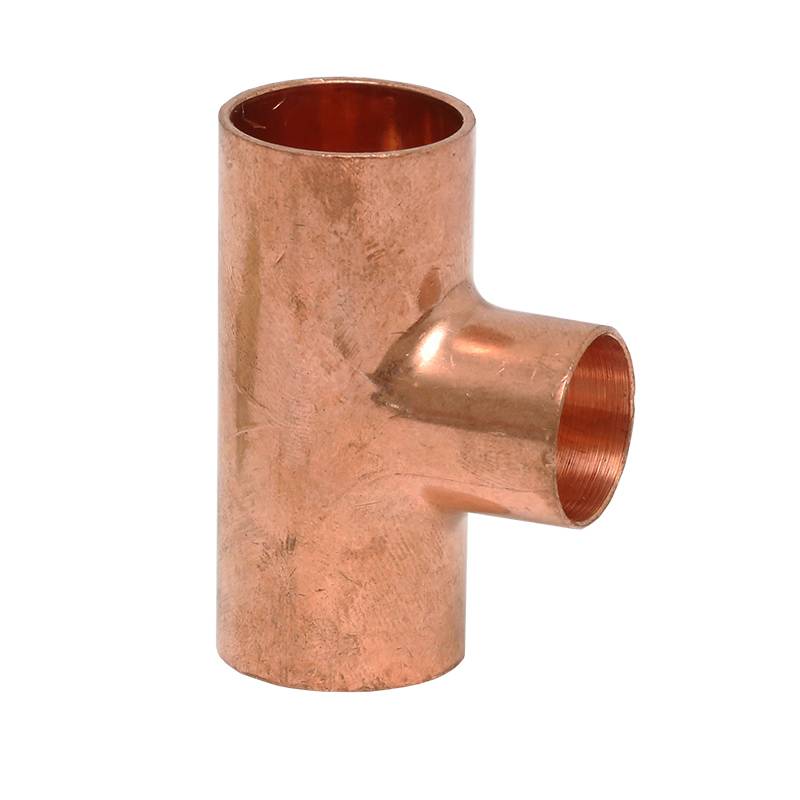 Viega T-Stück mit Lötanschluss Löt 95130 in 22x18x22mm Kupfer 101497