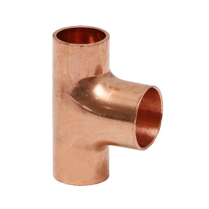 Viega T-Stück mit Lötanschluss Löt 95130 in 22x28x22mm Kupfer 105204