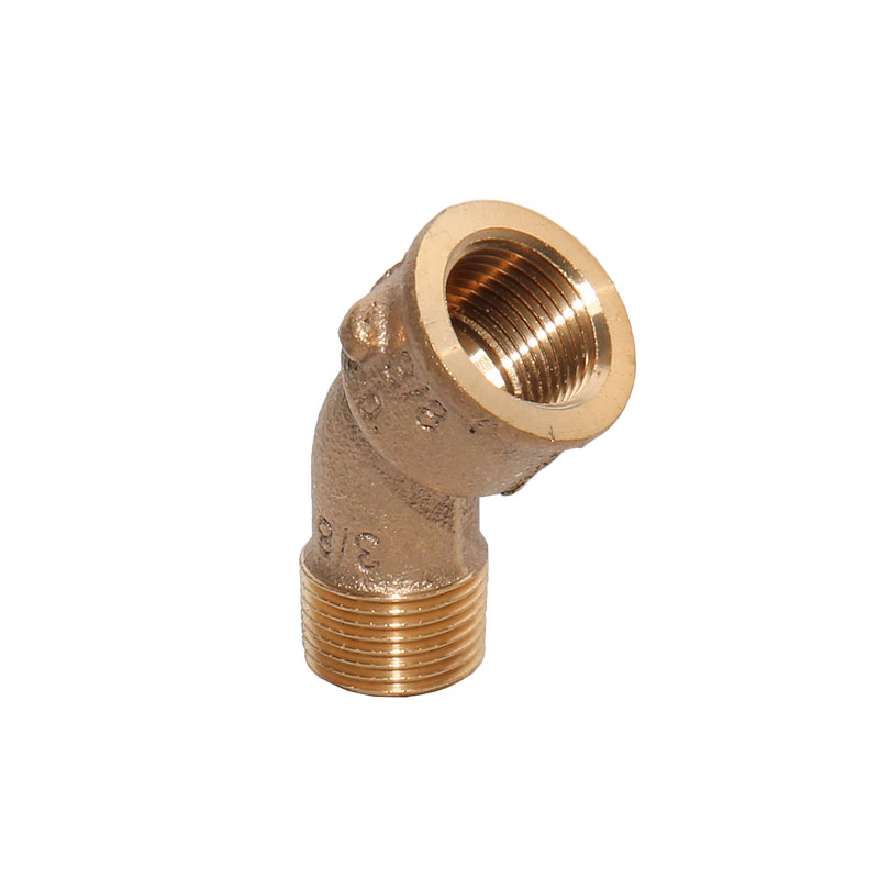 Viega Winkel 45 Grad 3121 in R3/8 x Rp3/8 Rotguss, 281755