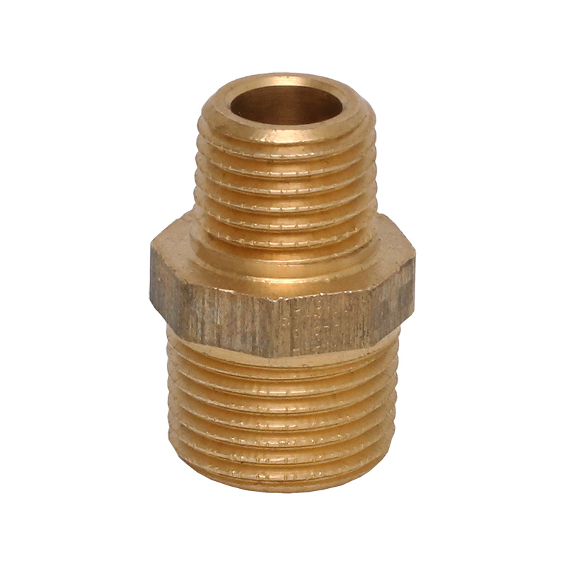 Viega Reduziernippel 3245 mit Mehrkant in R3/8 x R1/4 Rotguss, 282127