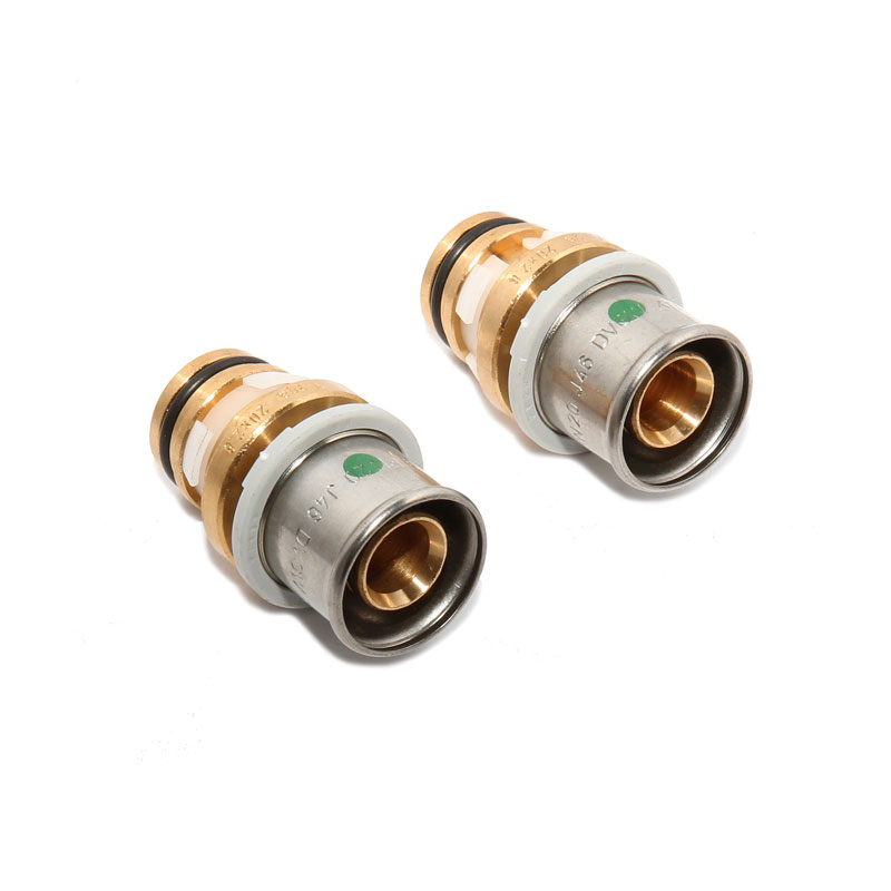 Sonderangebot Viega 1 Paar Steckadapter mit SC Sanfix P 2133 in 20mm Rotguss 429874