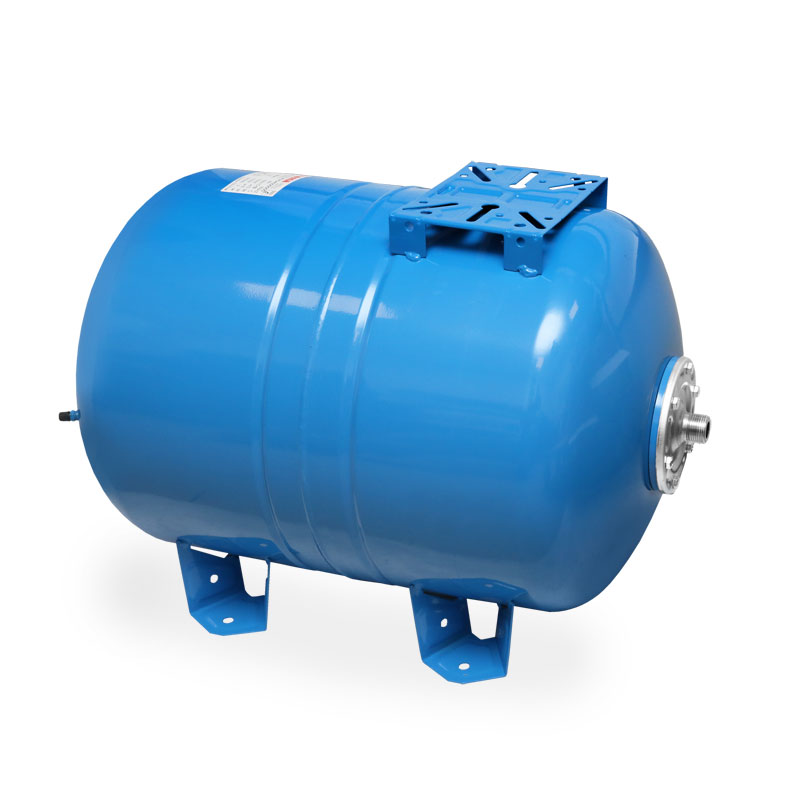 Varem Maxivarem LS Ausdehnungsgef�� 300l f�r Hauswasserwerk horizontal mit Edelstahlflansch blau