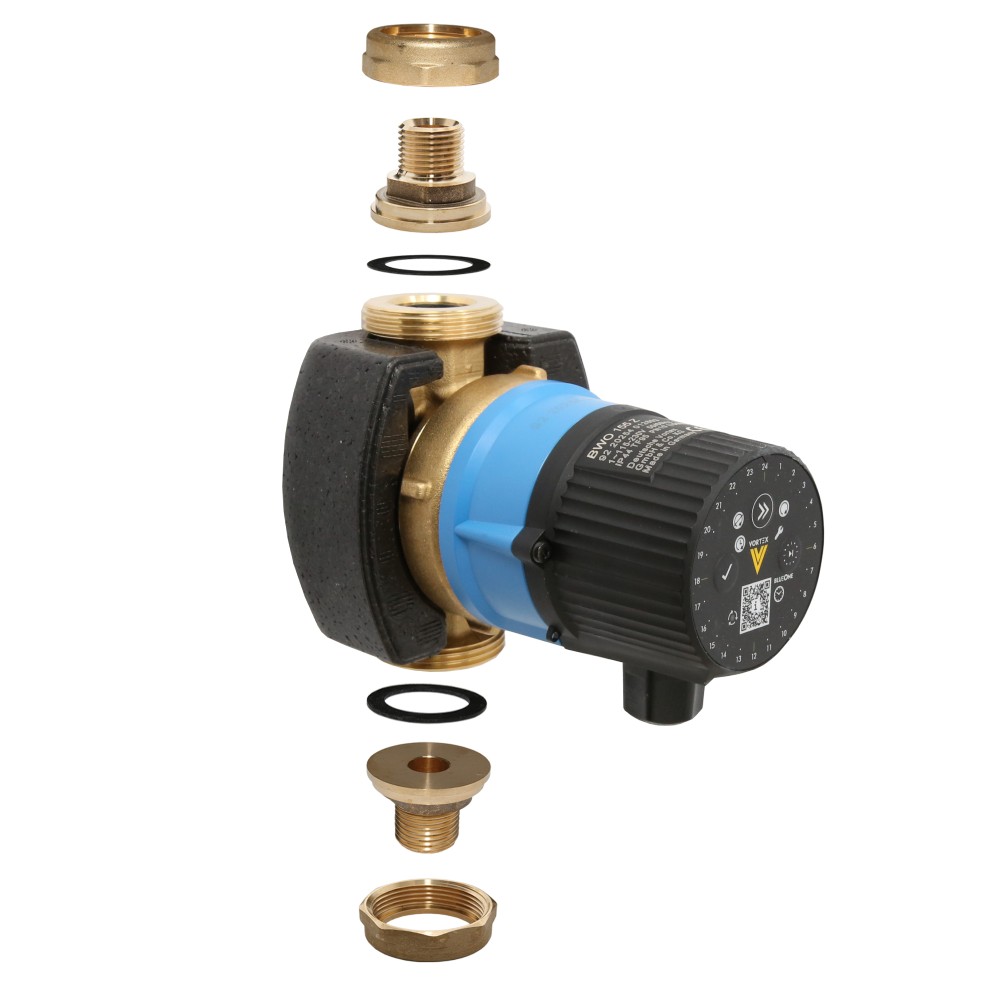 Vortex Blueone BWO 155 V Z Zirkulationspumpe 1/2- mit Zeitschaltuhr 2,5-9 Watt 433-111-031