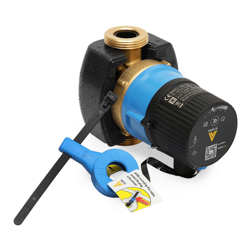Vortex Blueone BWO 155 SL selbstlernende Zirkulationspumpe 2,5-9 Watt 433-111-040 mit RV