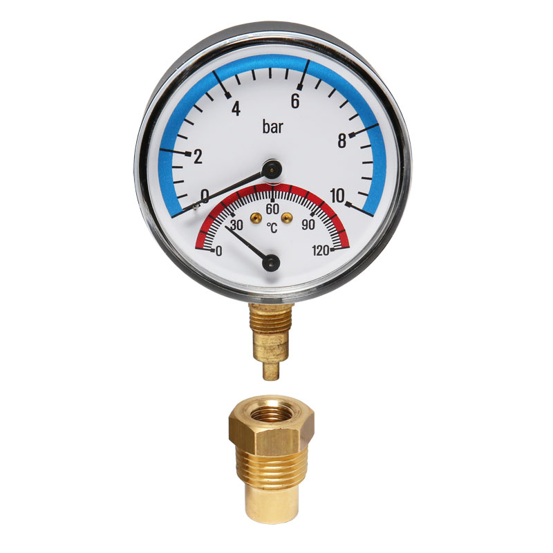 Watts Thermomanometer Manothermometer Thermometer Manometer... nur 10. ...