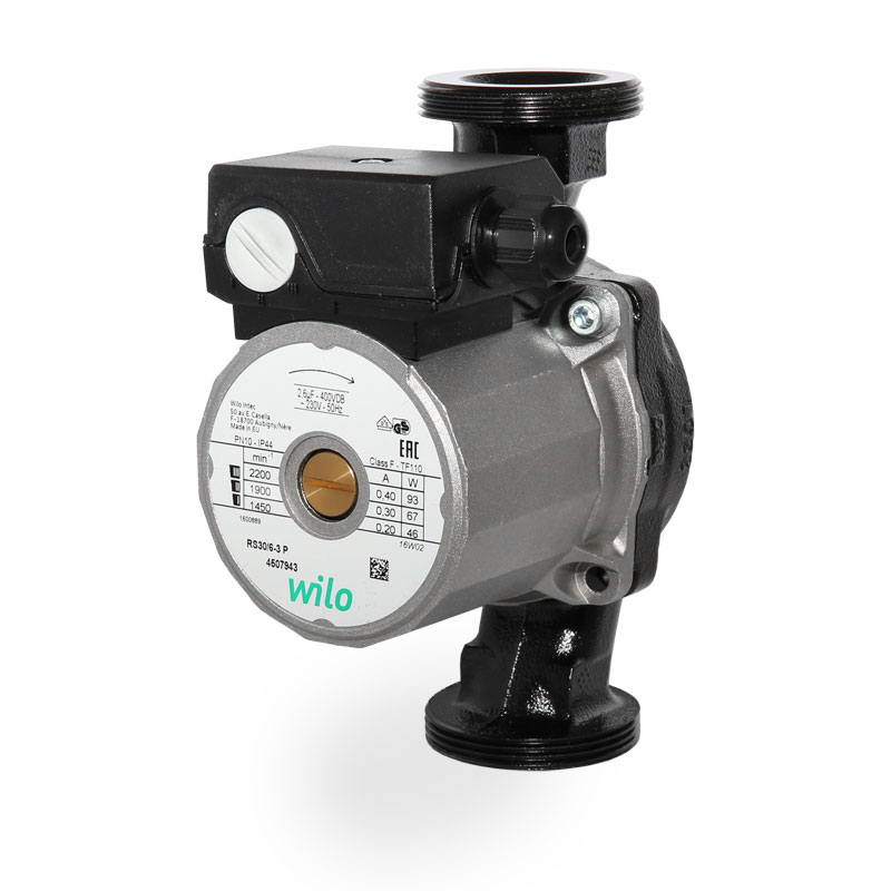 Wilo RS 30/6 -3P 180mm 4507943 Heizungspumpe... nur 230.09 EUR