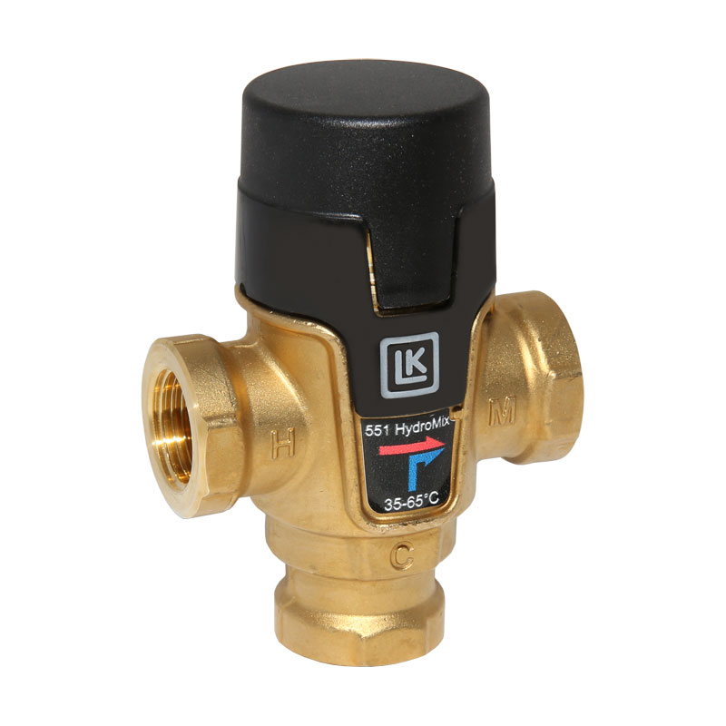 LK 551 HydroMix Brauchwassermischer Mischventil 1� AG  35-65�C KVS 1,6m�/h 181454