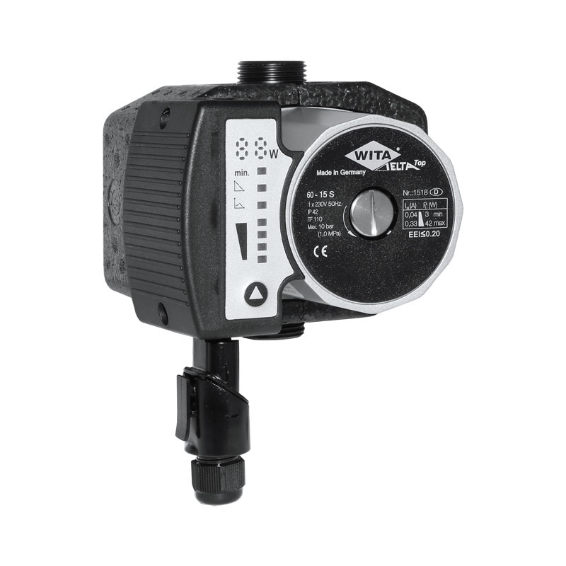 WITA Hocheffizienzpumpe Heizungspumpe Delta TOP 15/60 130 (60-15 S) DN 15