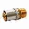 KAN-therm Übergangsstück Messing AG 26 x 3/4AG K-080064 für Heizung und Sanitär DVGW KAN-press
