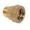 PE-Rohr Gewindeübergang   20 mm x 1/2 AG Übergang Verschraubung Messing MS 58 DVGW