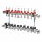 OVENTROP Verteiler Edelstahl 1 für FBH  10 Kr.,m.Durchflusseinsätzen 0-5 l/min. 1405360