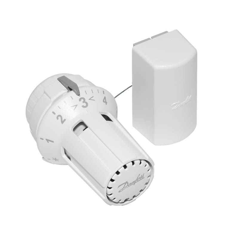 Danfoss Thermostat Typ RAW5012 Heizkörperthermostat weiß RAW 5012 mit Fernfühler 2m 013G5012