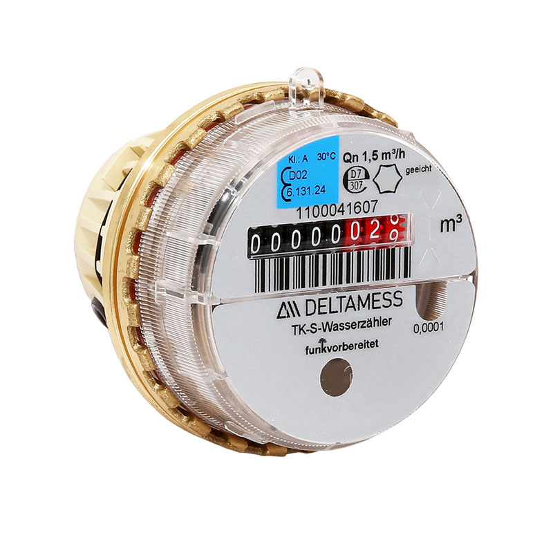 Deltamess Trockenkapsel TKS UP Funk-V kalt / warm Qn 1,5 m�/h  Eichjahr 2026
