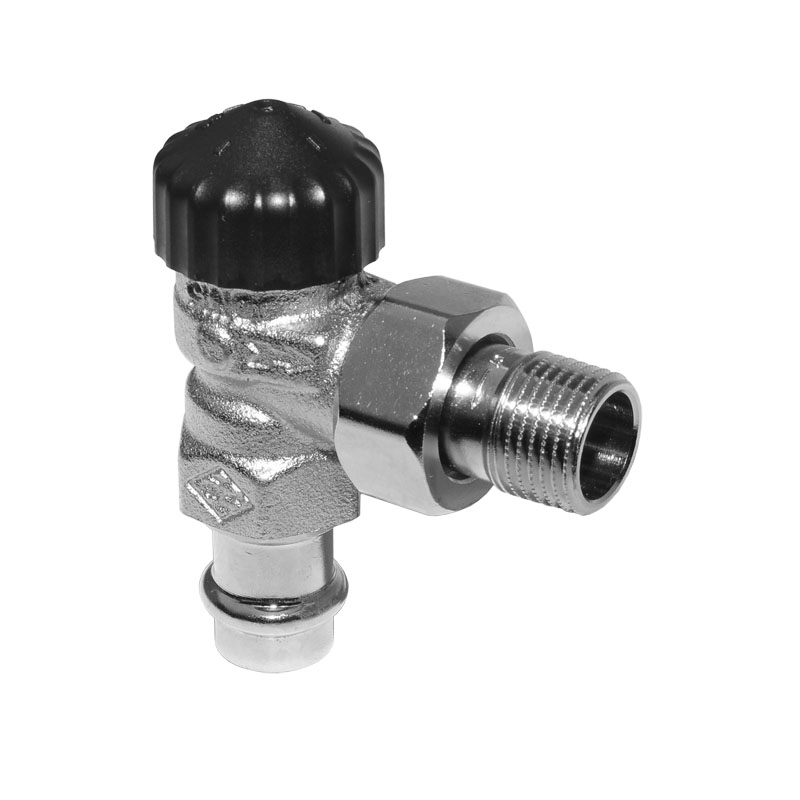 HEIMEIER Thermostatventil Standard Eck, 1/2\" mit Pressanschluss... nur ...