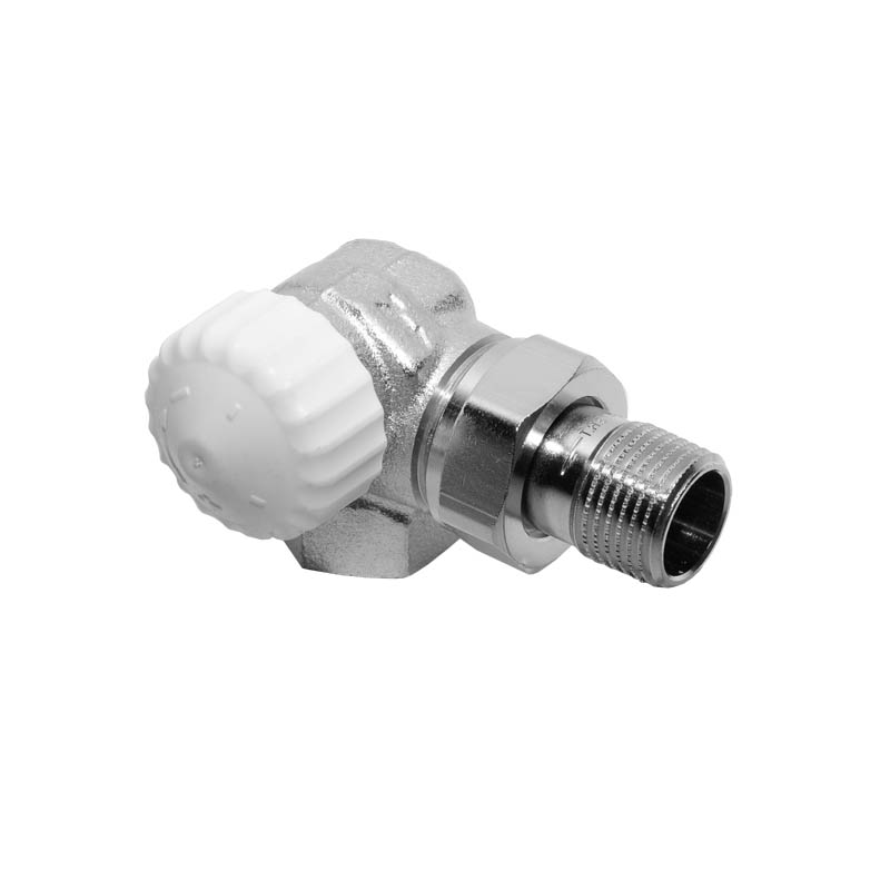 HEIMEIER Thermostatventil, V-exact II Winkelform Winkeleck links 1/2-, Kvs 0,86 3713-02.000
