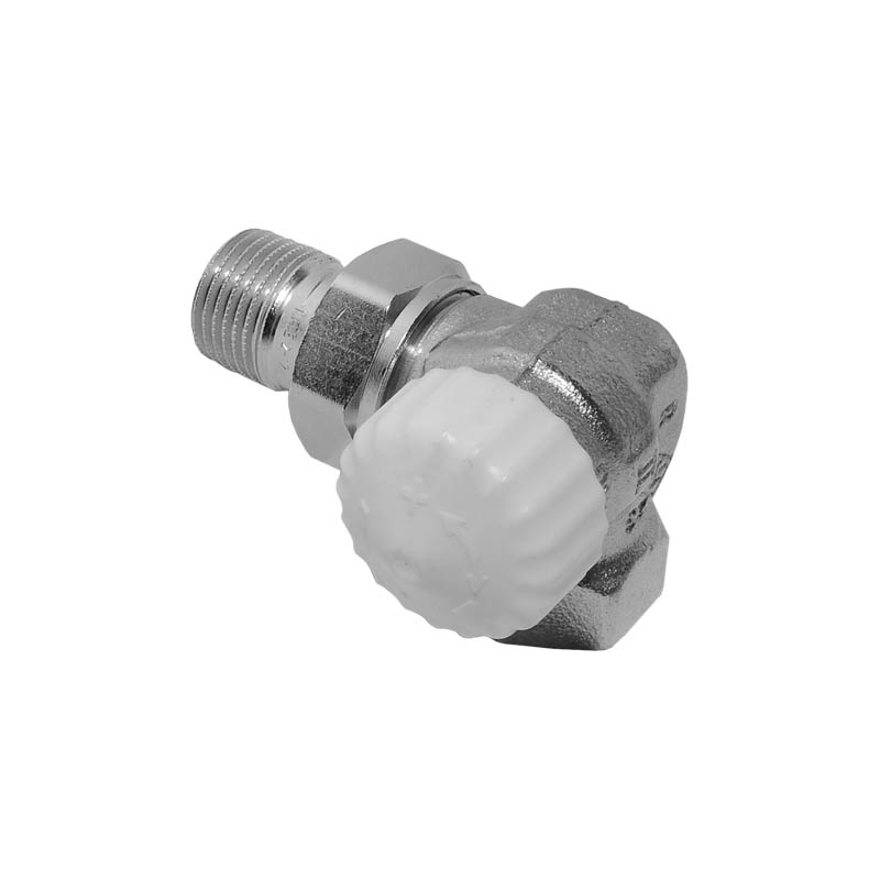 HEIMEIER Thermostatventil, V-exact II Winkelform Winkeleck rechts 1/2-, Kvs 0,86 3714-02.000