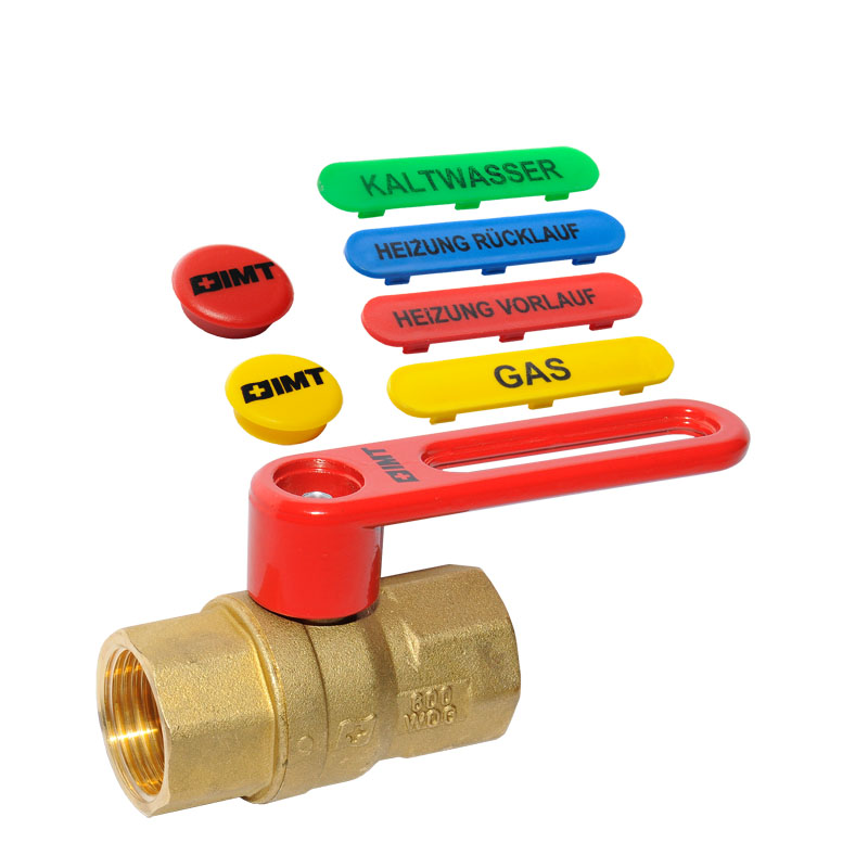 IMT Kugelhahn MULTILOGO 1- DN 25 mit offenem Hebelgriff