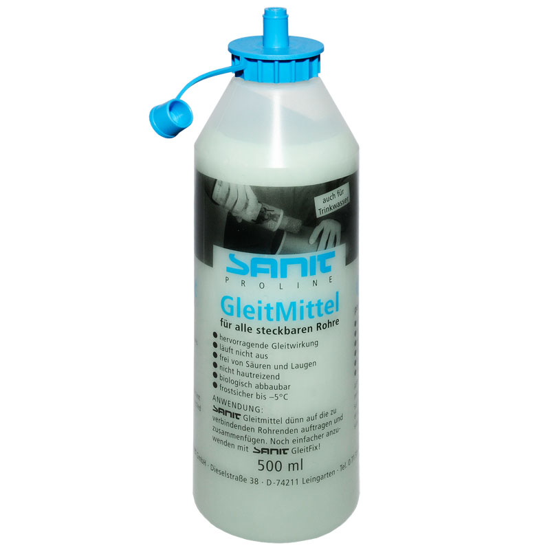 SANIT GleitMittel DVGW 500 ml Flasche 3087