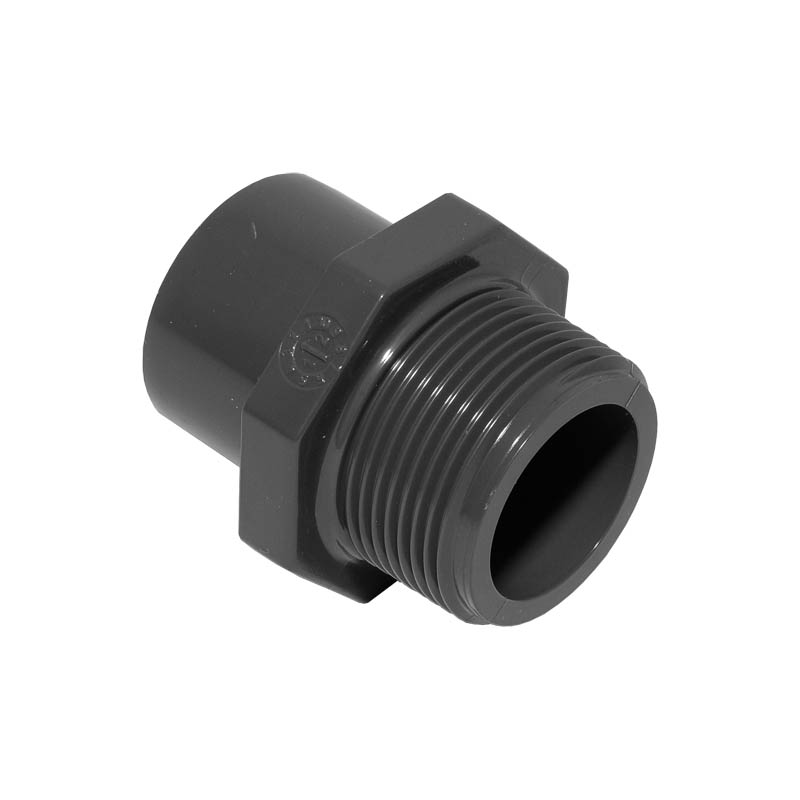 Fischer PVC U Kunststoff Übergangsmuffennippel... nur 2.45 EUR