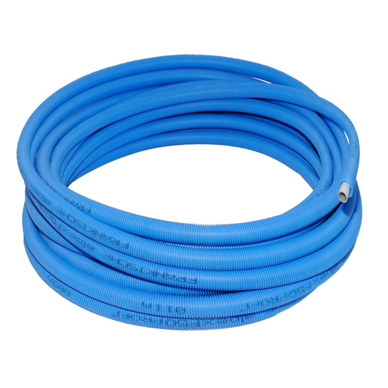 Alpex F50 Profi Mehrschichtverbundrohr Aluverbundrohr im Schutzrohr blau 50m Ring 20x2,0 83620201