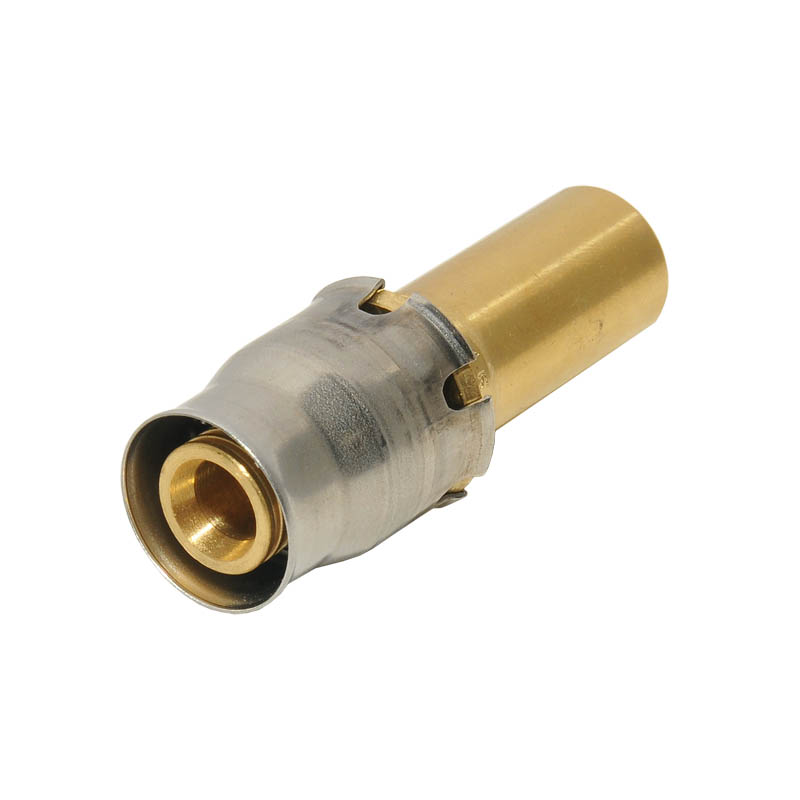 Alpex Plus Übergang auf Kupfer- und Präzisionsstahlrohr 20 x 22 Steckfitting MS 87320737