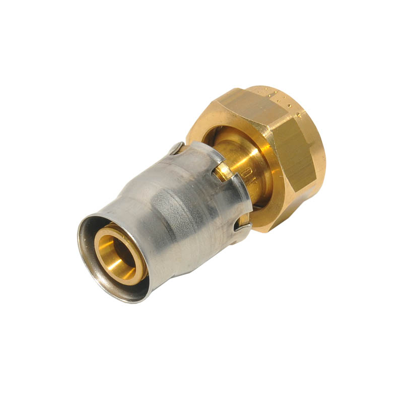 Alpex Plus Übergang flachdichtend MS mit Überwurfmutter 1- x 26 Steckfitting MS 87326674