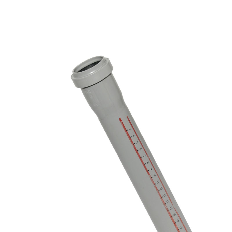 HT Rohr mit Muffe und Gummidichtung HT-Rohr DN40 1000mm HTME