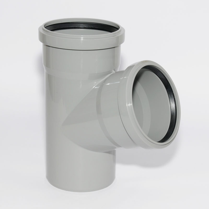 HT Abzweig mit Muffe und Gummidichtungen HT-Rohr DN 110/110 67� HTEA