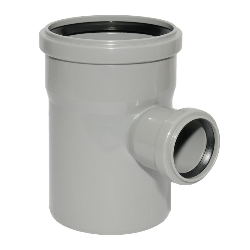 HT Abzweig mit Muffe und Gummidichtungen HT-Rohr DN 110/50 87� HTEA
