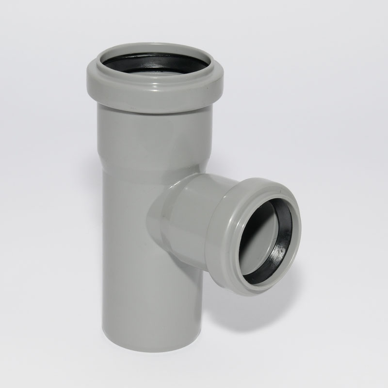 HT Abzweig mit Muffe und Gummidichtungen HT-Rohr DN 50/40 87� HTEA