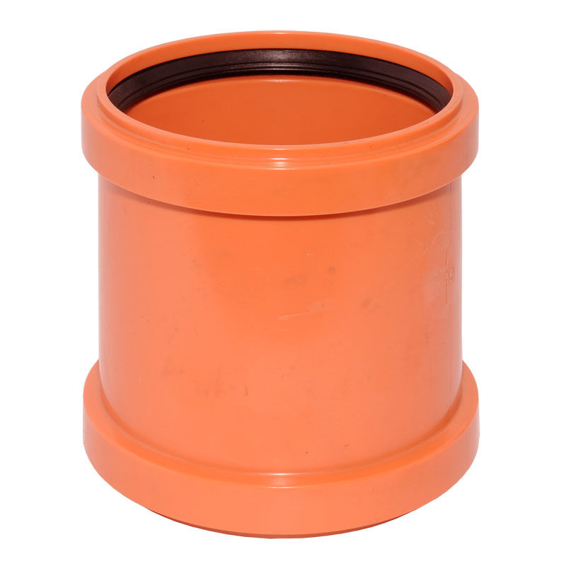 KG �berschiebemuffe Muffe mit Lippendichtringen DN 125 f�r Kanalrohr