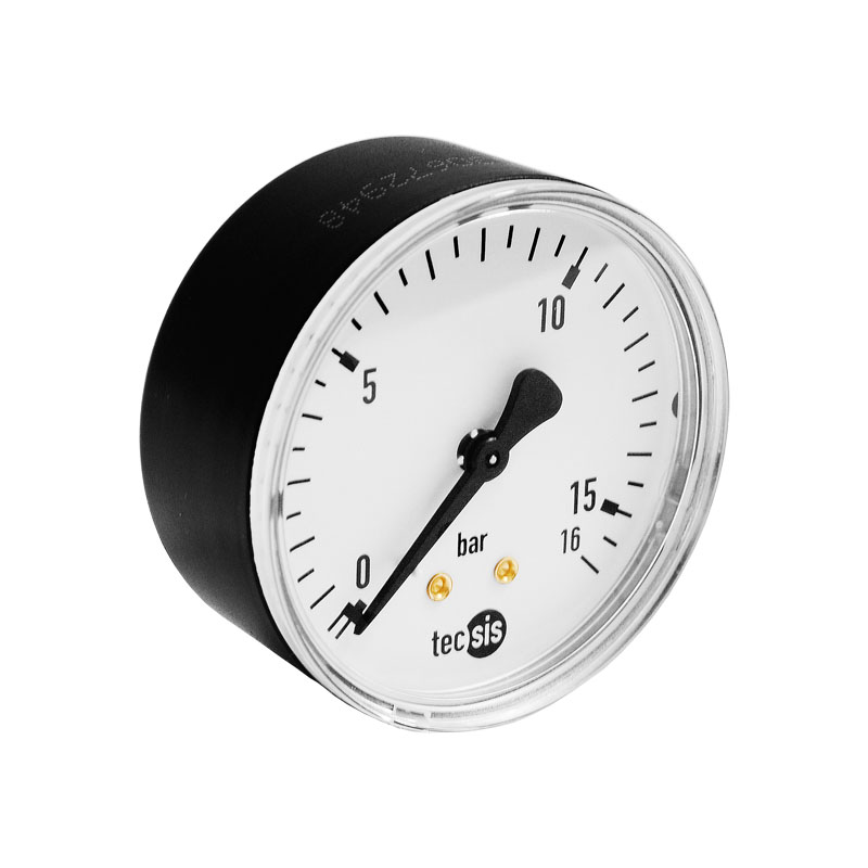 Manometer Anschluss hinten 0-16bar 63mm 1/4-