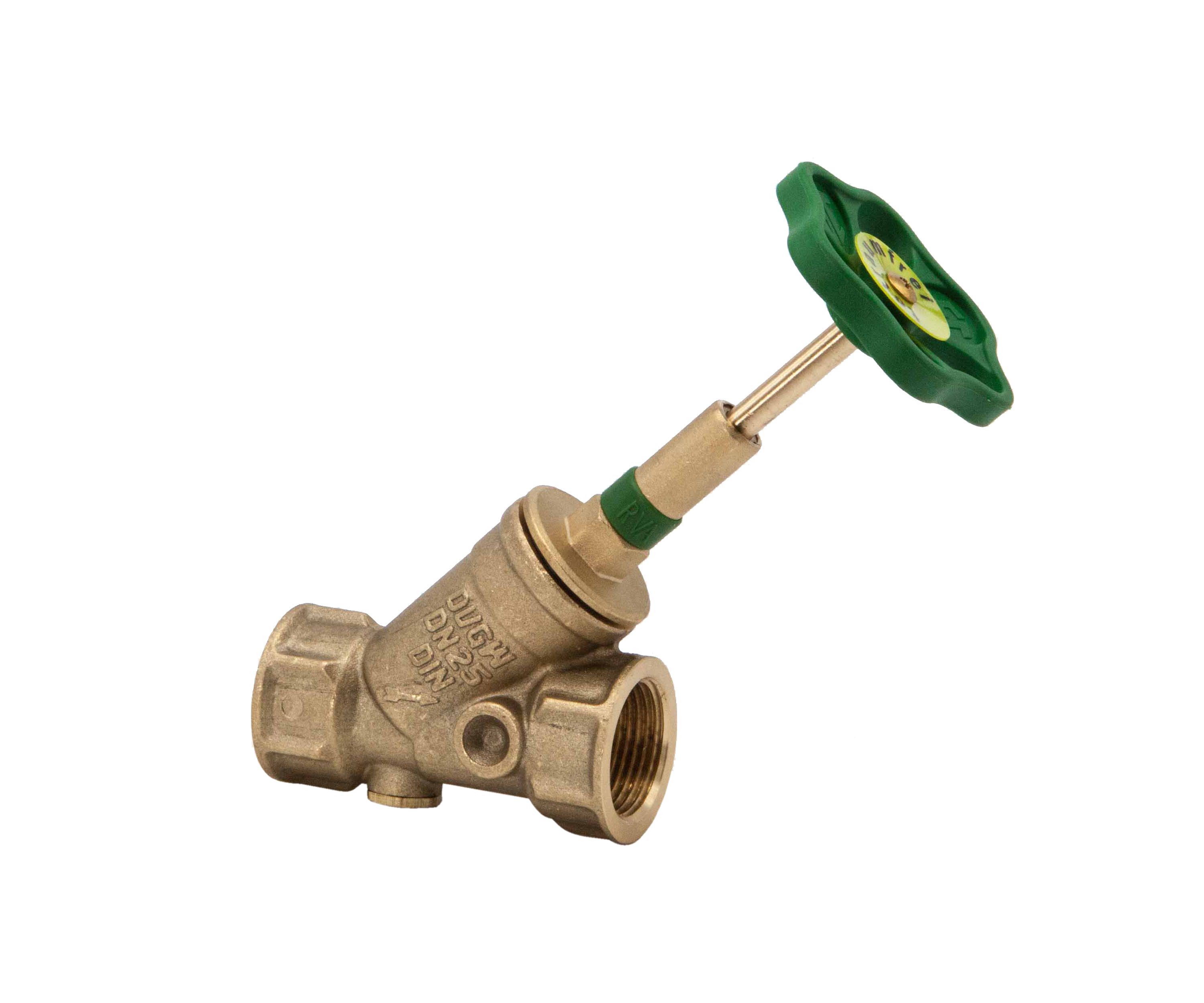 Schl�sser KFR Ventil Schr�gsitz 1- IG DN25 mit R�ckflussverhinderer ohne Entl. st. Spindel DVGW