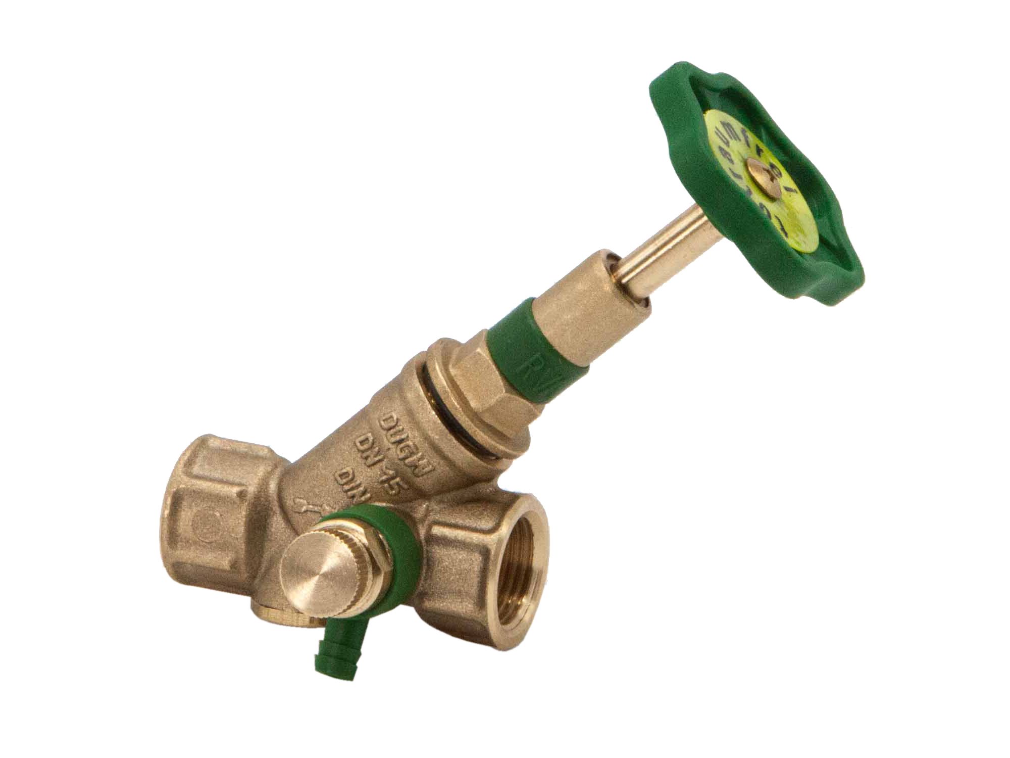 Schl�sser KFR Ventil Schr�gsitz 1/2- IG DN15 mit R�ckflussverhinderer mit Entl. st. Spindel DVGW